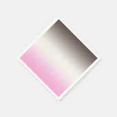 Serviette En Papier Gray rose ombre (Coin)