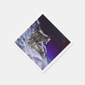 Serviette En Papier Gray Wolves (Coin)