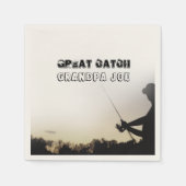 Serviette En Papier Great Catch (Devant)
