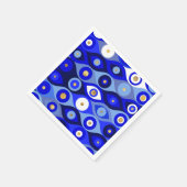 Serviette En Papier Grec Mati Mataki - Matiasma Evil Eye blues (Coin)