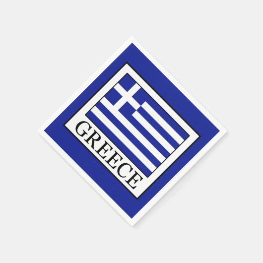Serviette En Papier Grèce (Coin)