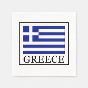 Serviette En Papier Grèce