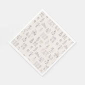 Serviette En Papier Grèce antique Classique Histoire grecque Motif (Coin)