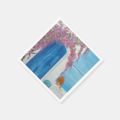 Serviette En Papier Greek Blue (Coin)