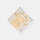 Serviette En Papier Greek Classic Columns Baby Shower (Coin)