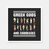 Serviette En Papier Greek Gods And Goddesses Greeks (Devant)