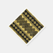 Serviette En Papier Greek Meander (Coin)