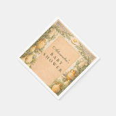 Serviette En Papier Greek Olive Baby Shower (Coin)