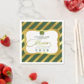 Serviette En Papier Green 2 School College University Graduation Day (En situation)