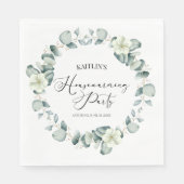Serviette En Papier Green Eucalyptus (Devant)
