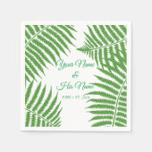 Serviette En Papier Green Ferns Thunder_Cove (Devant)