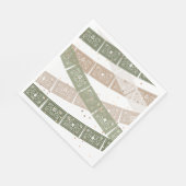 Serviette En Papier Green First Fiesta Anniversaire (Coin)