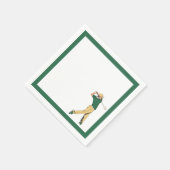 Serviette En Papier Green Golf Party (Coin)