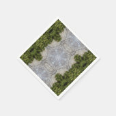 Serviette En Papier Green Moss & Earth Nature Art (Coin)