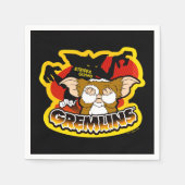 Serviette En Papier Gremlins | Gizmo Stripe (Devant)