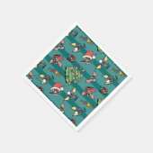 Serviette En Papier Gremlins | Motif de Noël comique (Coin)