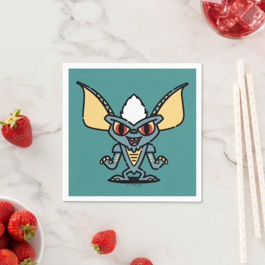 Serviette En Papier Gremlins | Stripe Cute Comic Character (En situation)