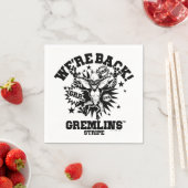 Serviette En Papier Gremlins | Stripe Nous sommes de retour (En situation)