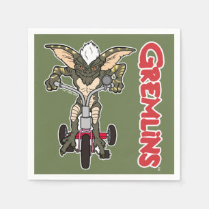 Serviette En Papier Gremlins   Tricycle de montage en bande