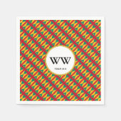 Serviette En Papier GRENADA FLAG Fête Anniversaire Patrimoine (Devant)