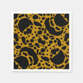 Serviette En Papier Grenouille à poison jaune (Devant)