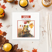 Serviette En Papier Grenouille - Anniversaire