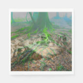 Serviette En Papier Grenouille mousseuse (Devant)
