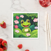 Serviette En Papier Grenouille sauvage de la forêt tropicale (En situation)