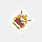 Serviette En Papier Grill King (Coin)