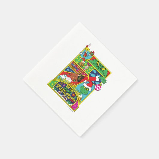 Serviette En Papier Grille | Graphique BD (Coin)