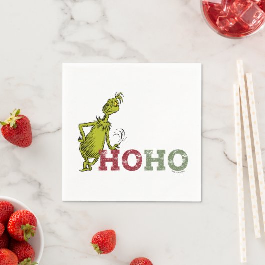 Serviette En Papier Grille | Ho Ho Ho (En situation)