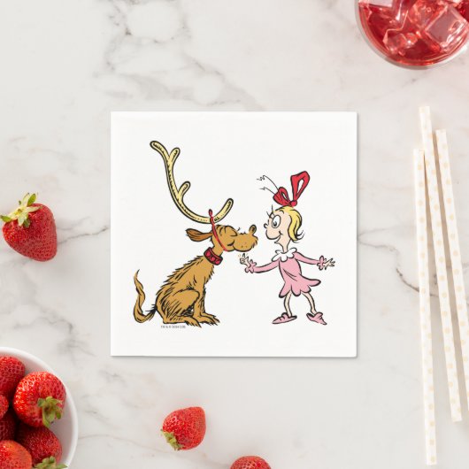 Serviette En Papier Grille | Max & Cindy Lou Qui (En situation)