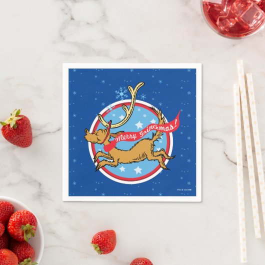 Serviette En Papier Grille | Max Merry Grinchmas ! (En situation)