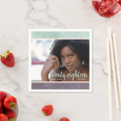 Serviette En Papier Grilles Arc-en-ciel moderne Papier de fin d'études (En situation)