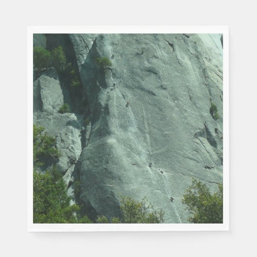 Serviette En Papier Grimpeurs sur El Capitan (Devant)