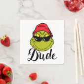 Serviette En Papier Grinch | Le Dude (En situation)