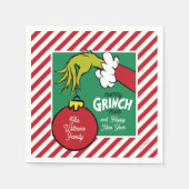 Serviette En Papier Grinch | Personalized Ornament (Devant)
