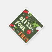 Serviette En Papier GRINCHY Mahjong Bénissez vos carreaux Napkins (Coin)