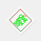 Serviette En Papier Grinchy Mahjong Napkins Crak Bam Dot! Joker (Coin)