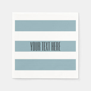 Serviette En Papier Gris Bleu