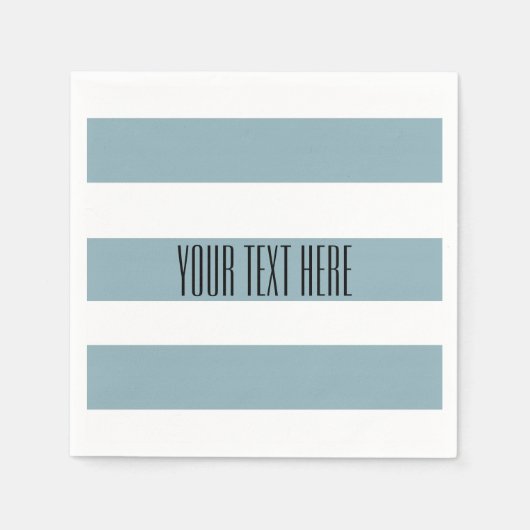 Serviette En Papier Gris Bleu (Devant)