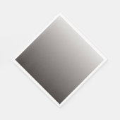 Serviette En Papier Gris Chaud Clair aux Teintes Profondes (Coin)