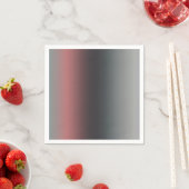 Serviette En Papier Gris, rose, dégradé noir, Ombre. (En situation)
