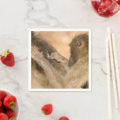 Serviette En Papier Grooming baboons (En situation)