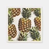 Serviette En Papier gros ananas (transparent BGC) (Devant)