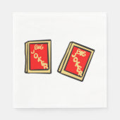 Serviette En Papier Gros Joker (Devant)