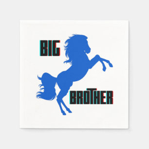 Serviette En Papier Grother Horse Rearing