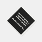 Serviette En Papier Groupe antisocial (Coin)