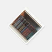 Serviette En Papier Groupe de livres littéraires (Coin)