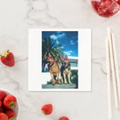 Serviette En Papier groupe german shepherd (En situation)